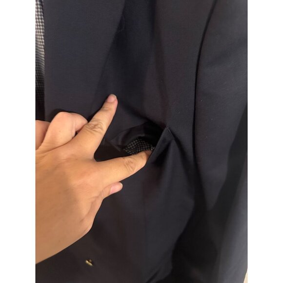 Stafford Men’s Tailored Cultured Wool Regular Fit Blazer - Picture 7 of 12